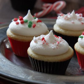 Vanilla and Peppermint Cupcakes