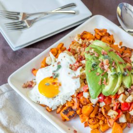 Sweet Potato & Turkey Hash