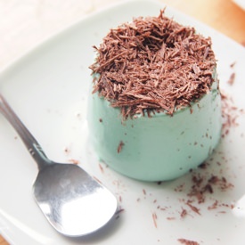 Mint Chocolate Panna Cotta