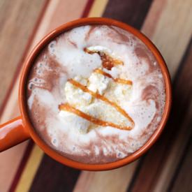Salted Caramel Hot Chocolate