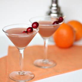 Cranberry Orange Martini