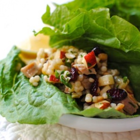 Cranberry Apple Lettuce Wraps