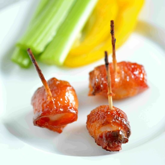 Bacon Wrapped Water Chestnuts
