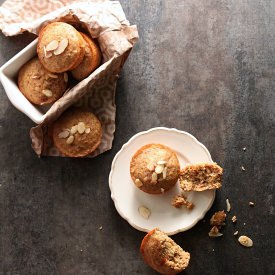 Healthy Almond Orange Muffins