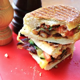 Shrimp Club Panini