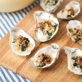 Oysters Rockefeller