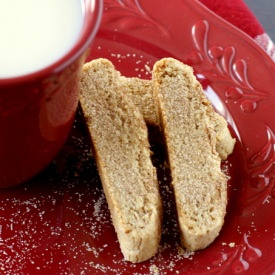Cinnamon Sugar Biscotti