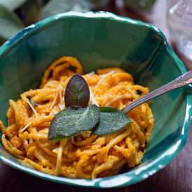 Butternut Squash Pasta with Sage