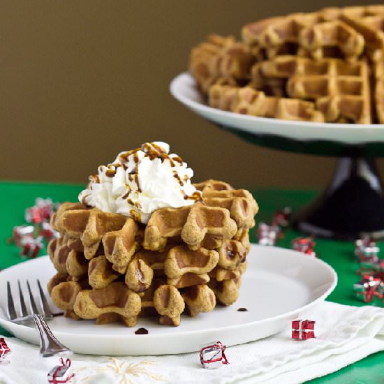 Gingerbread Waffles