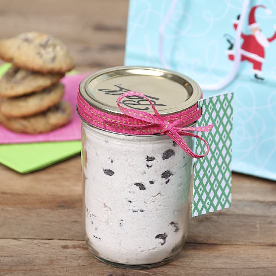Chocolate Chip Cookies in a Jar