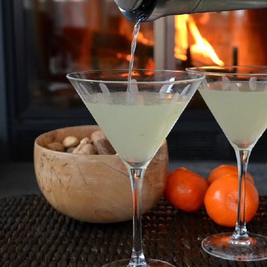 Sunlight on Snow, A Winter Cocktail
