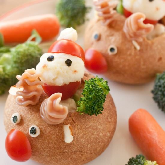 Reindeer Sleigh Bread