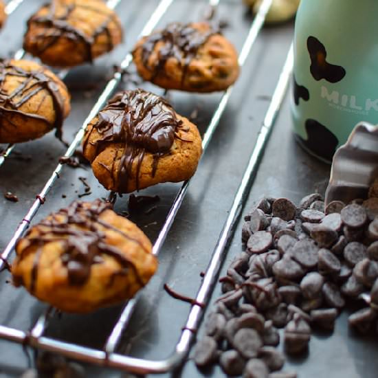 Honey Nut Chocolate Chip Cookies