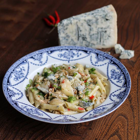 Pear and Gorgonzola Pasta