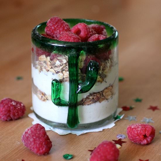 Cranachan Breakfast Parfait