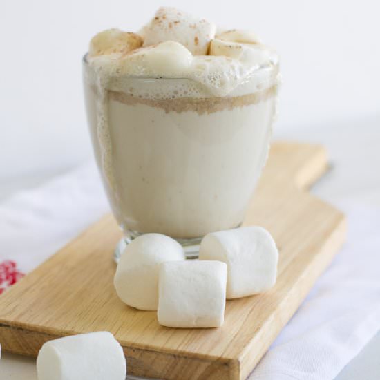 Boozy White Hot Chocolate