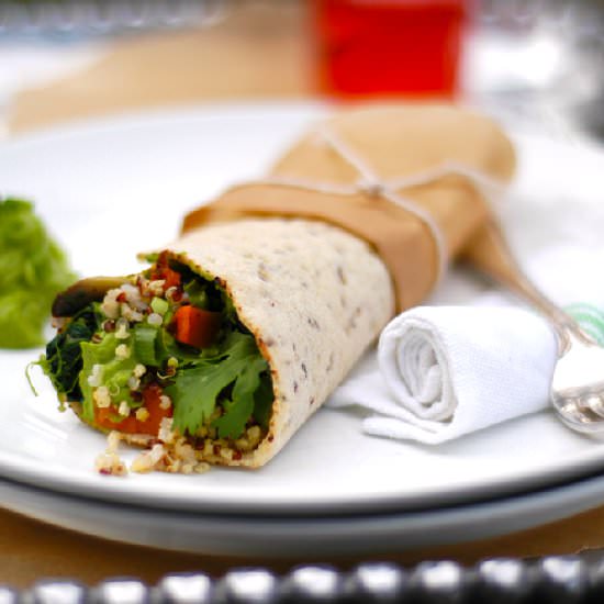 Healthy Veggie Burrito