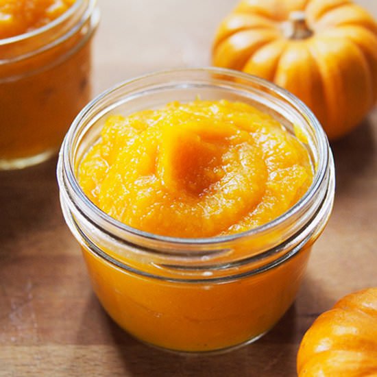 Homemade Pumpkin Puree