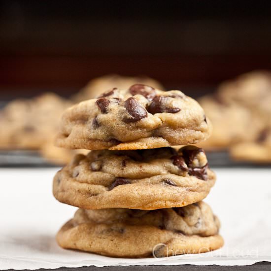Chewy Soft Chocolate Chip Cookies