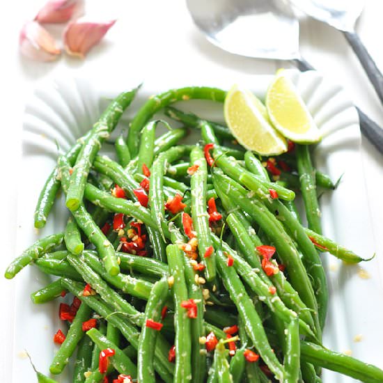 Garlic Green Beans