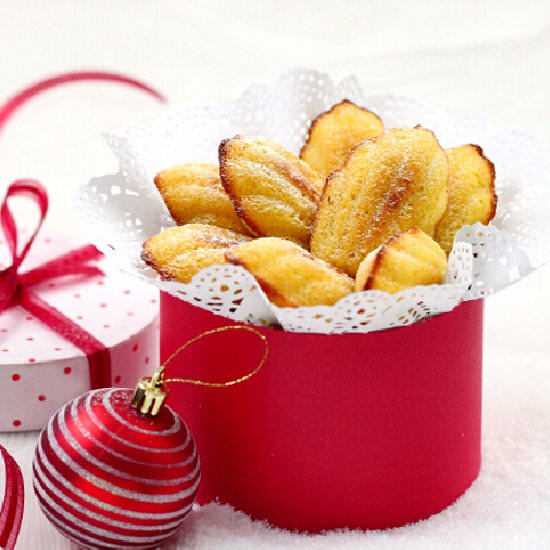 Orange Madeleines