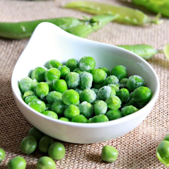 How To Freeze Green Peas