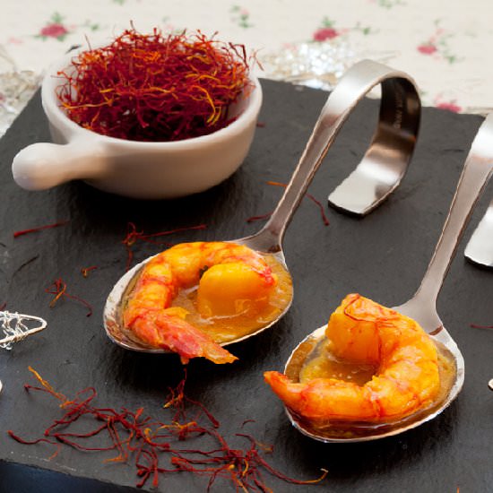 SAFFRON PRAWNS