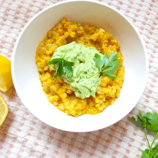 Barley Butternut Squash Risotto