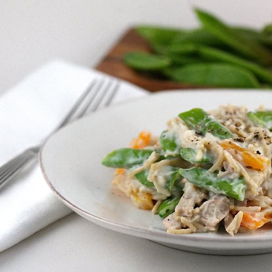 “Alfredo” Pasta with Chicken