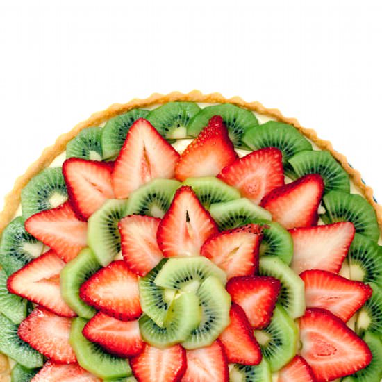 Kiwi Strawberry Tart