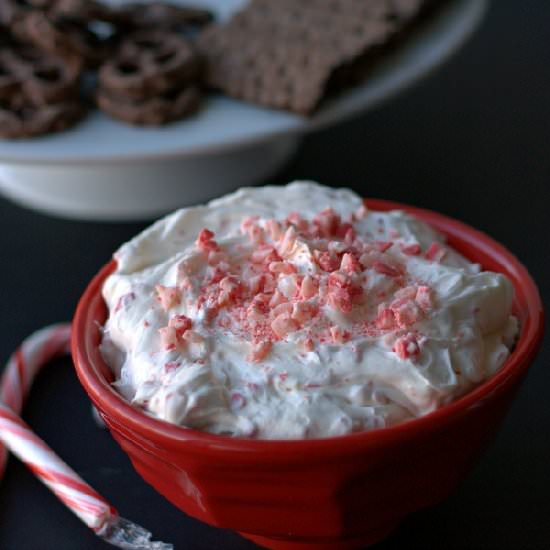 Peppermint Cheesecake Dip