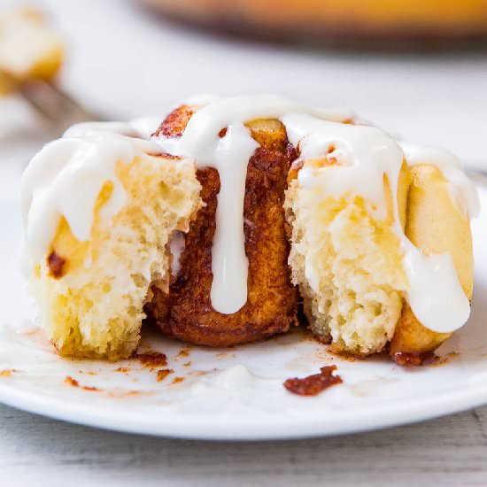 One-Hour Homemade Cinnamon Rolls