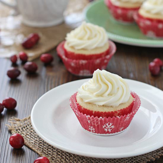 Cranberry Orange Cupcakes