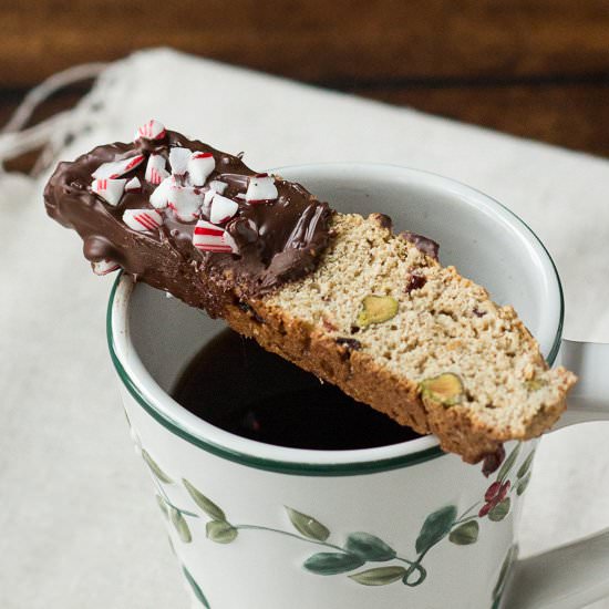 Cranberry Pistachio Biscotti