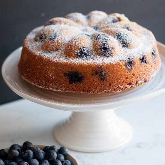 Blueberry & Lemon Cake