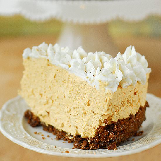 Pumpkin Silk Pie