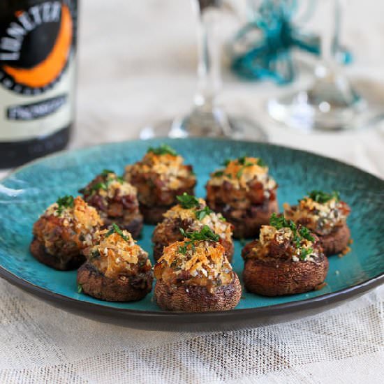 Sausage Stuffed Mushrooms