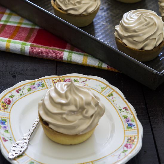 Espresso Meringue Mince Pie
