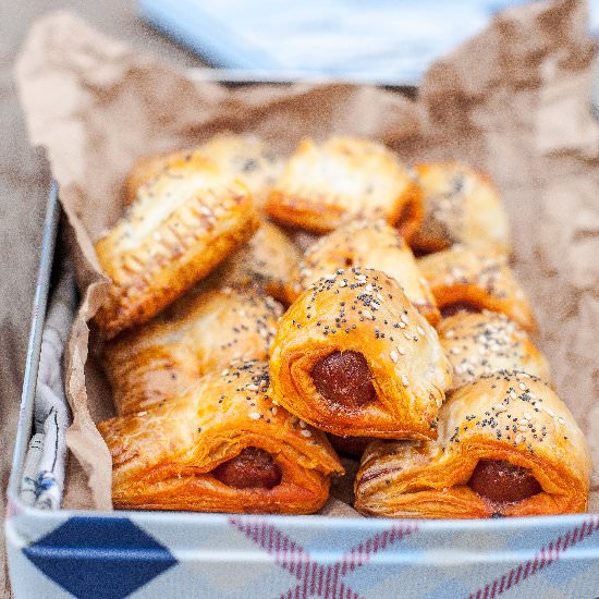 Chorizo Sausage Rolls