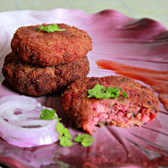Soy And Vegetable Cutlets/ Patties