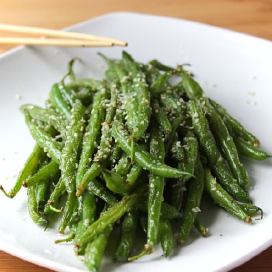Sesame Stir Fry Green Beans