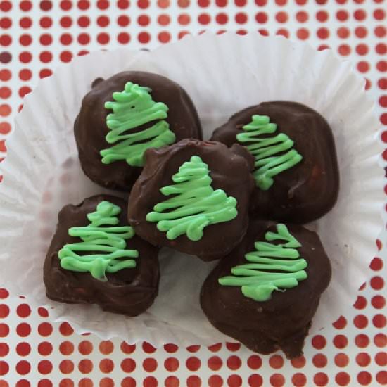 Chocolate Covered Caramel Pretzels
