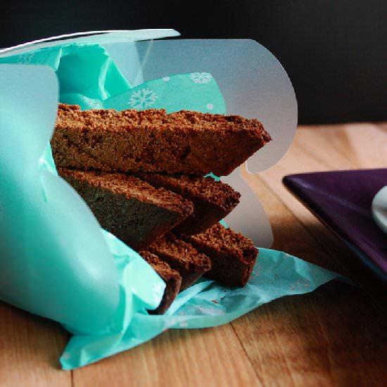 Gingerbread Biscotti