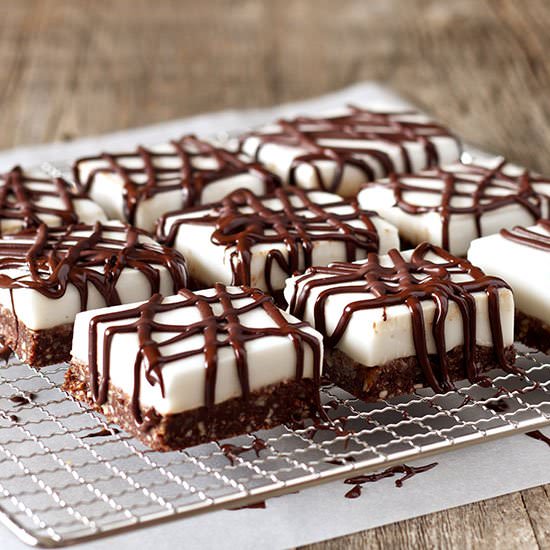 Paleo Chocolate Haupia Pie Squares