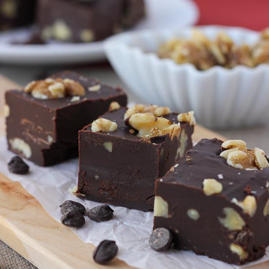 Easy, Dairy-Free Fudge
