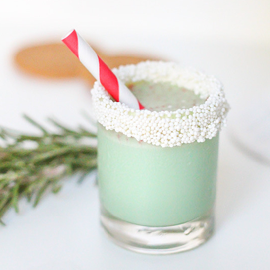 Christmas Cookie Ice Cream Shots