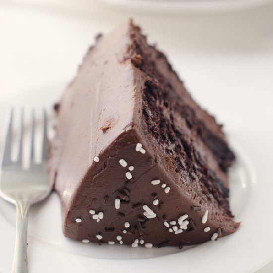 Malted Chocolate Cake