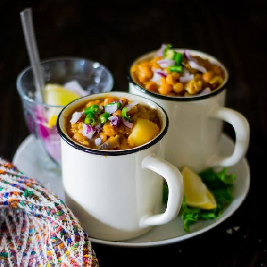 Dried Yellow Peas Curry