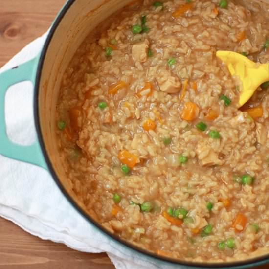 Chicken & Vegetable Risotto