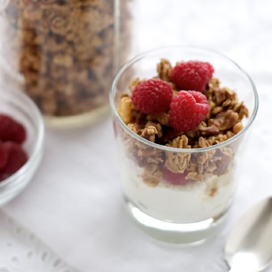 Brown Sugar + Winter Spice Granola